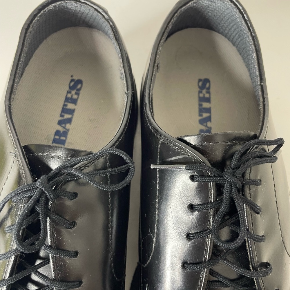 Bates Lites Black Uniform Oxford Work Shoes SR56 Men’s 11 D - Picture 8 of 12